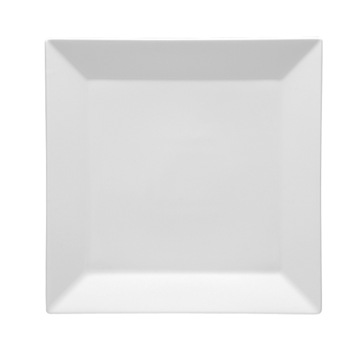 Blocho Classic, firkantet, hvid, tallerken, 21,5x21,5 cm