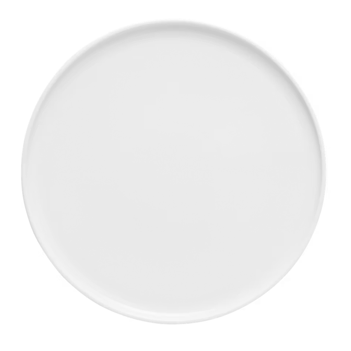 Blocho Ankara Tallrik flat rund vit 26cm