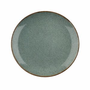 Blocho Pearl Colorx Tallrik flat rund 17cm gråblå