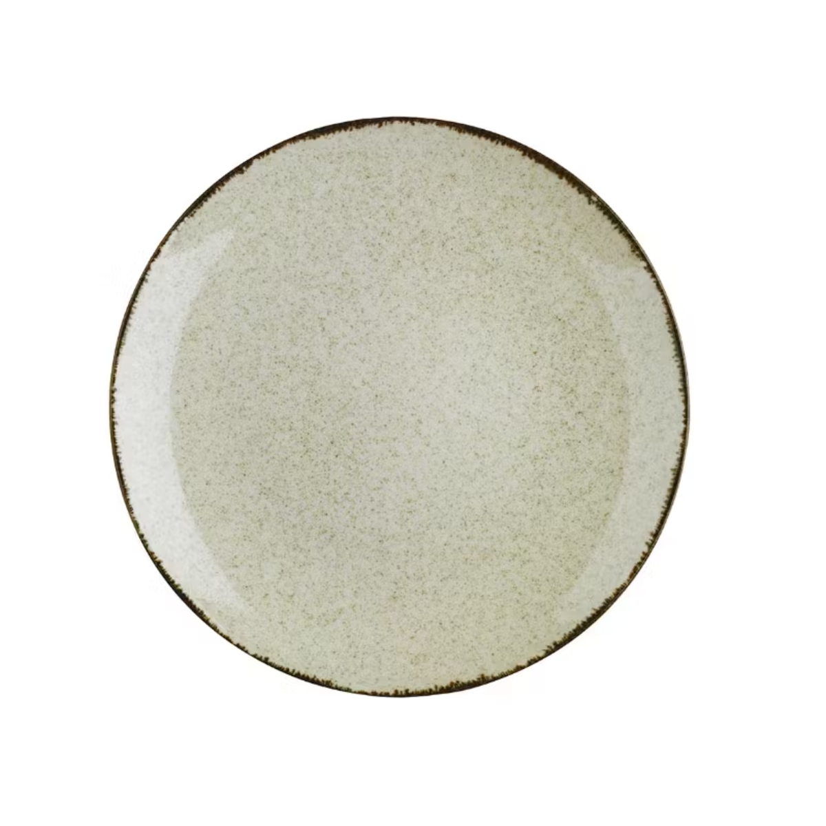 Blocho Pearl Colorx Tallrik flat rund 27cm beige,