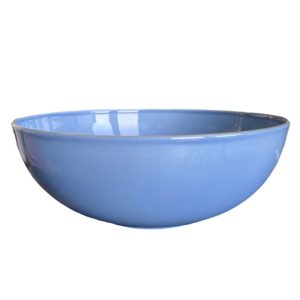 Blocho Venus Skål 250cl 25 cm Blå utan prickar med rand