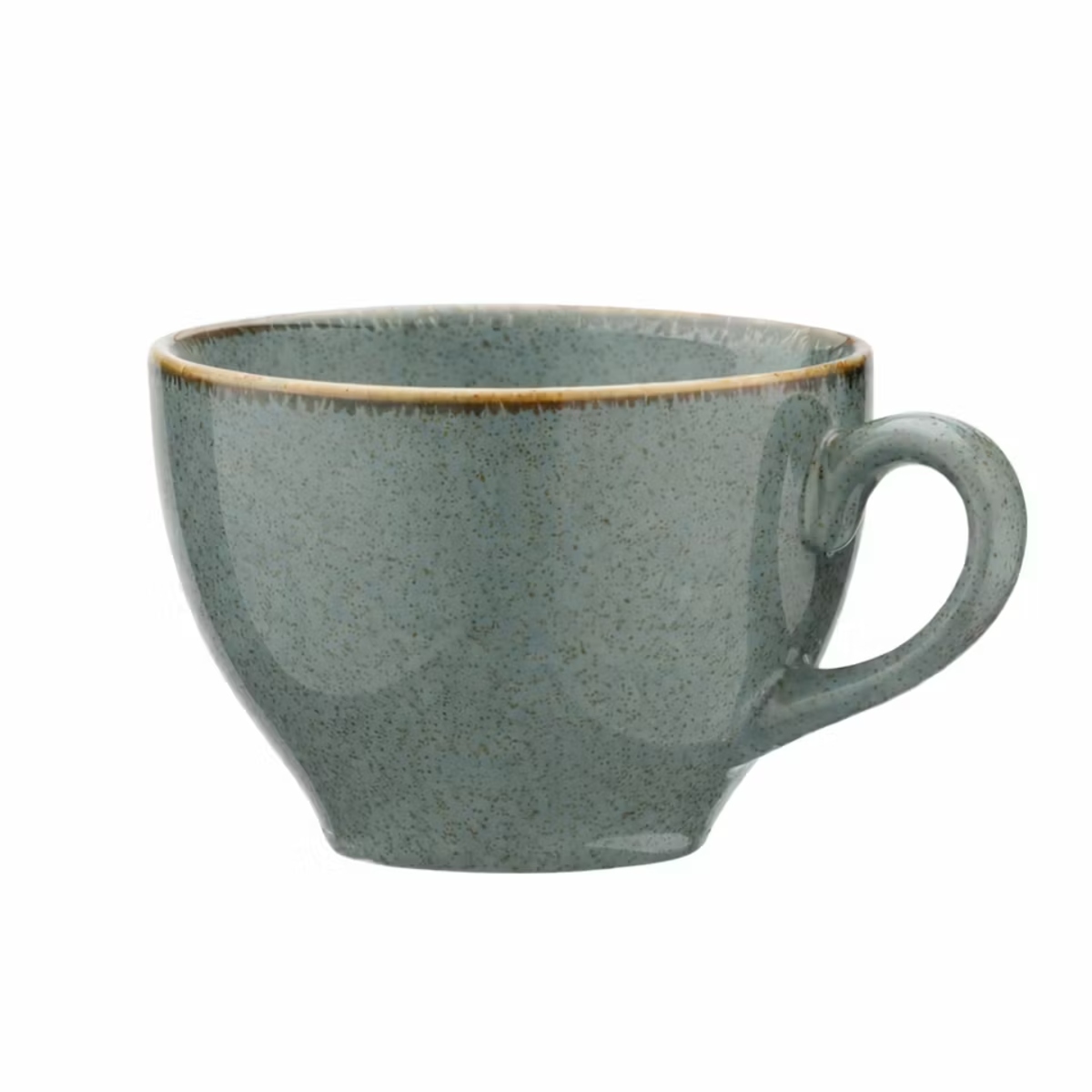 Blocho Pearl Café Bistro Kaffekopp 22cl gråblå