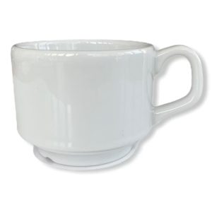 Blocho Sara Kaffekopp vit 18cl