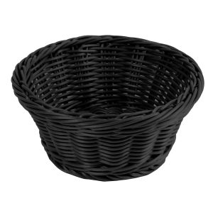 Brödkorg Ø 23 cm Svart