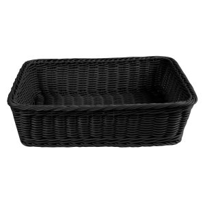 Brödkorg 38x29 cm Svart