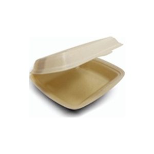 Brun XPP-bakke med 1 rum 206,5 × 241 × 69 mm – SKU 44801101