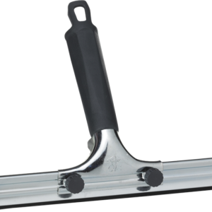 Vinduesskraber, Vikan, sort, PP/gummi/galvaniseret stål, 25 cm