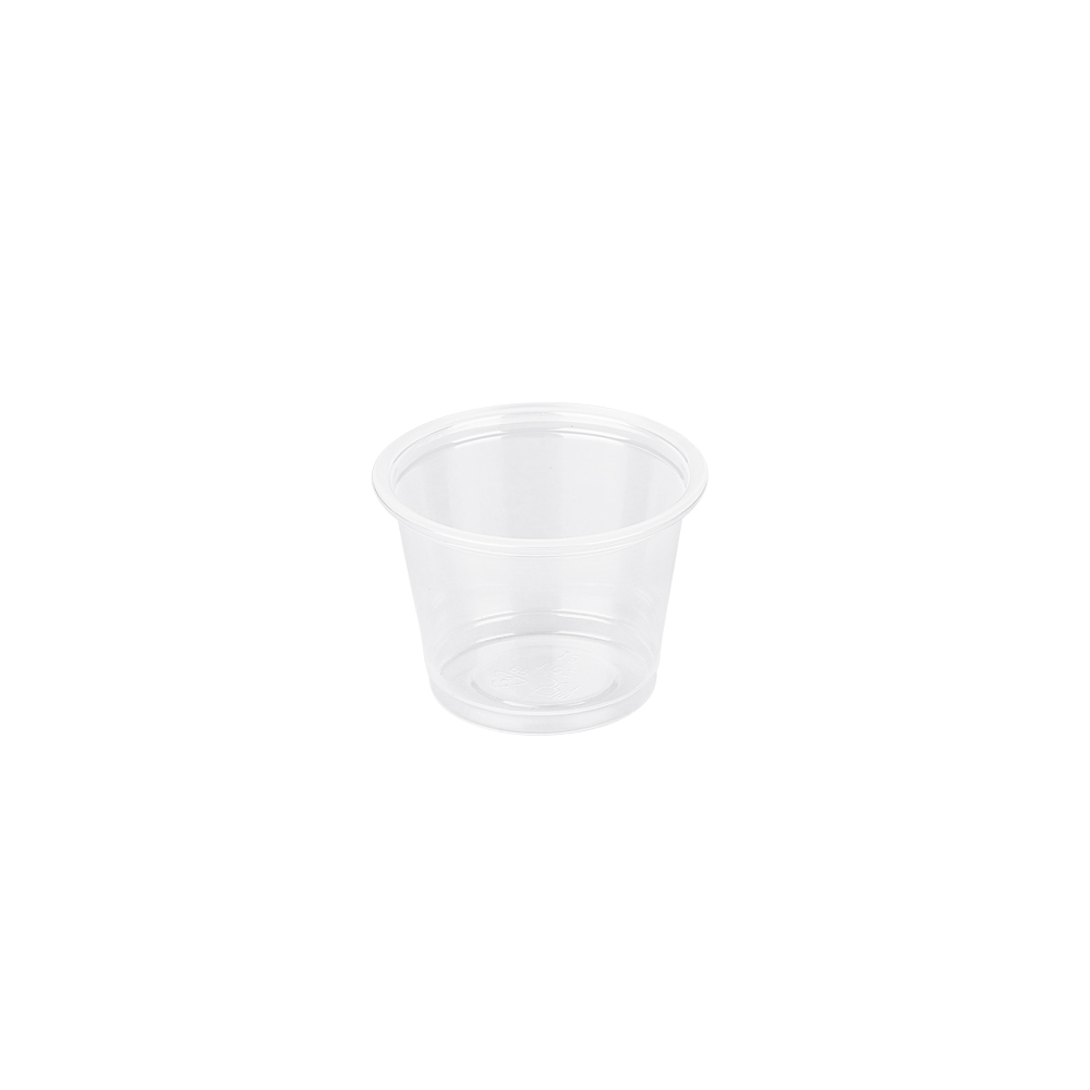 Portionkop 1oz 30ml PP Ø44/30x30mm Transparent 5000stk/krt