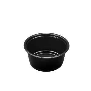 Portionkop 2oz 60ml PP Ø62/46x27mm sort
