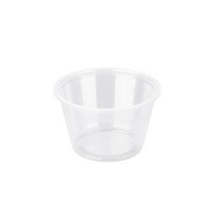 Portionkop 4oz 110ml PP Ø74/50x45mm Transparent 2500stk/krt