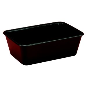 Nudel/Mikrobakke 750ml 175x120x52mm sort