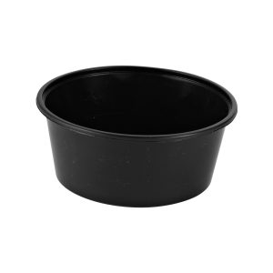 Mikroskål 12oz 370ml Ø120x50mm sort