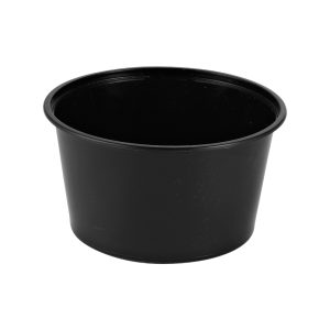 Mikroskål 16oz 450ml Ø120x65mm sort