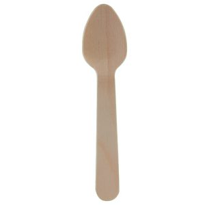 Dessertske i bambus 110mm birk 100stk/pk