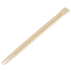Spisepinde, bambus, twin halfwrap, 5x210mm, flower