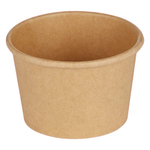 Delibæger 2oz 60ml natur Ø62/48x40mm ubleget brun 3000stk/krt