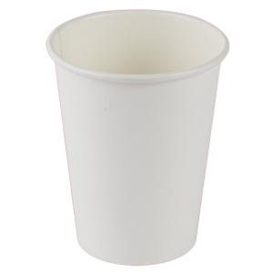 Kaffebæger hvid 12oz 355ml Ø90/58x112mm 1000stk/krt