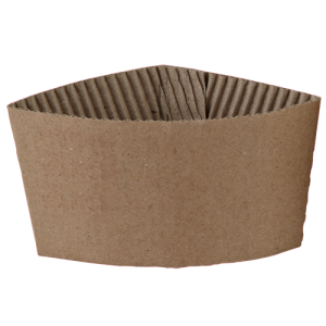 Manchet til kaffebæger 8oz Ø80mm brun