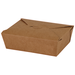 Delibox L, brun, ubleget, 1850/2100ml 216x157x65mm