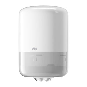 Dispenser aftørringsrulle Tork Elevation M2 hvid plast