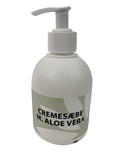 Cremesæbe m/Aloe Vera 300 ml. med pumpe