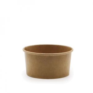 Icecream, cup, 5oz, 150/195 ml, Ø90/70x48 mm, brown, DPE
