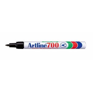 Marker Artline 700 permanent sort 0,7mm 12 Stk/pk