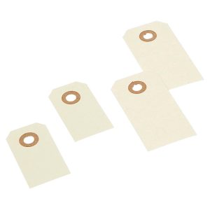 Manillamærker 40x80mm natur A2 1000st/pkt