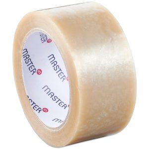 Tape Master'In PP28 transparent acrylic 48mmx66m støjsvag