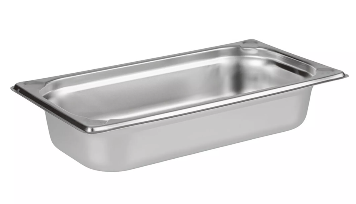 Kantine, 1/3 GN, 325x176x65 mm, 2,5L, Stål