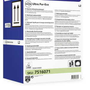 Suma Ultra Pur-Eco L2 - Flydende maskinopvaskemiddel til blødt vand - 13,5kg