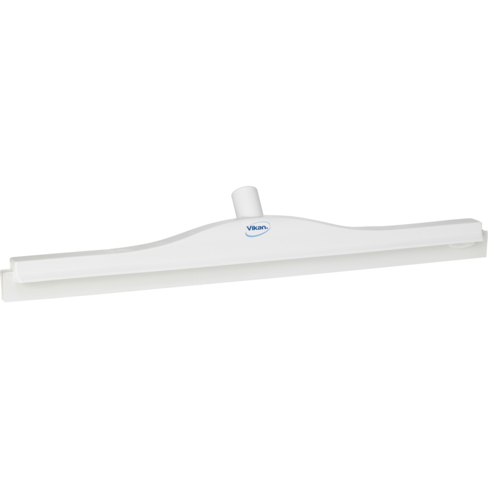 Gulvskraber, Vikan, hvid, TPE gummi/PP, 40 cm, med drejeled og udskiftningskassette