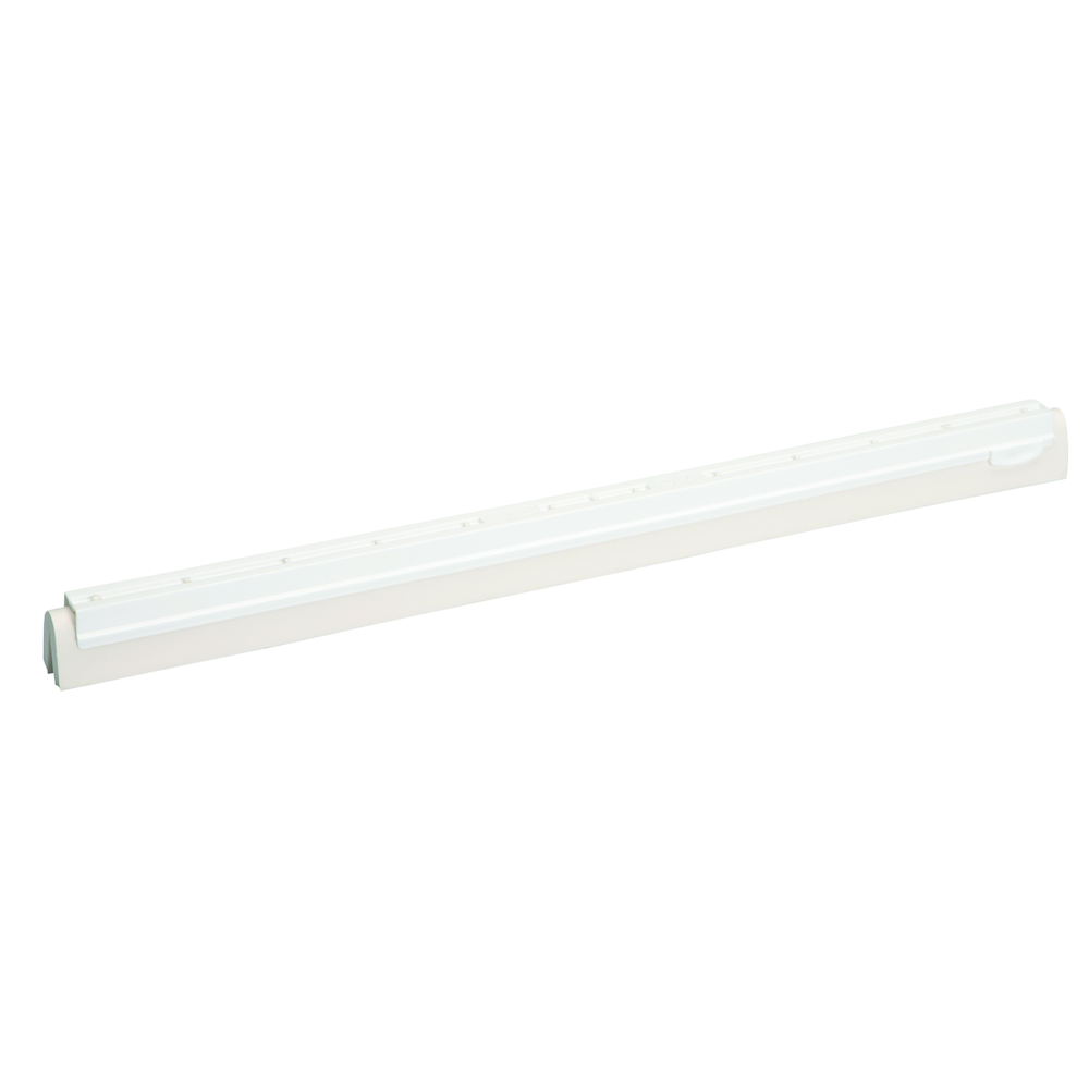 Udskiftningskassette til gulvskraber, Vikan, hvid, PP/gummi, 60 cm, med dobbeltblad