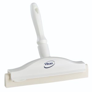 Håndskraber, Vikan, hvid, PP/gummi, 25 cm, med dobbeltblad