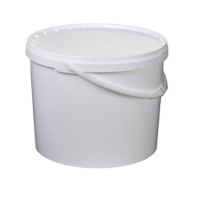 Låg hvid 226 mm til spand 5,5 ltr 1712 stk/palle