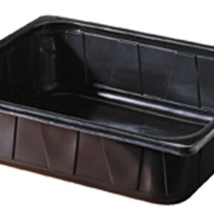 TRAY, 1/2GN, PP, BK, 1-COMP, 325X265X80 5000 ml