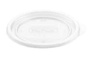 Låg til rund fixpack bakke Transparent 700 stk /krt