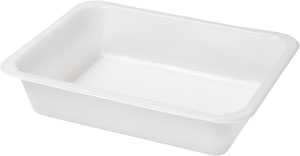 Tray, cater, bio, wh 1-COMP 227x178x50