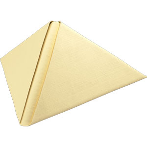 Napkins, dunilin, 48x48 cm, cream