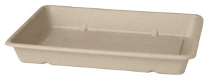 BOXES BAGASSE* BROWN 850ML 40x12/krt