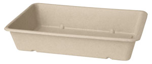 BOXES BAGASSE* BROWN 1200ML 40x12/krt
