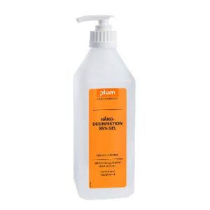 Desinfektion Plum 85% gel m/pumpe 600ml X 15stk/krt