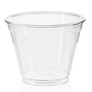 Youghurtbæger, transperant, 9 oz, PET, Ø94,7 mm