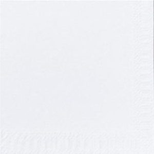Servietter Cytex hvid 30x30 1-lags 4000stk/krt