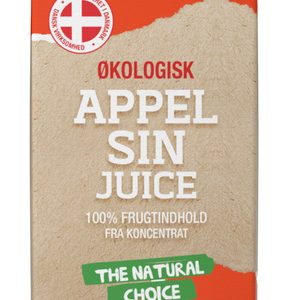 JuicOrganic Økologisk Appelsinjuice RTD, pap, 1 L x 12 stk.