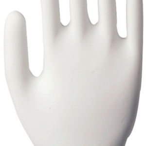 Vinylhandsker M, transparent pudderfri