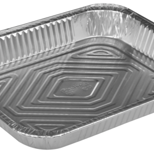 Gastronorm bakke, 32,2x26,2x4,1cm, 2500 ml, 2640 ml, aluminium, rektangulær, 1/2 GN