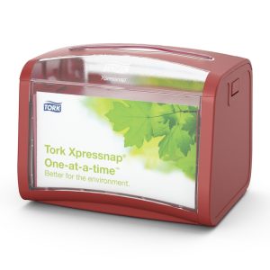 Dispenser Serviet Tork XPN N4 Bordmodel Rød 1 stk/kar
