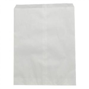 Brødpose 500g, hvid, 160x225+20 mm, FSC 40g, 1000 stk/krt