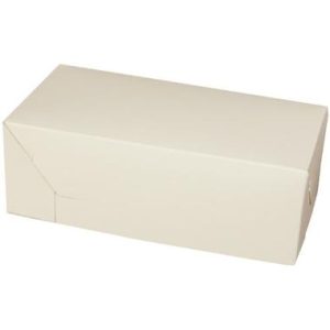 Kageæske 200x100x70 mm Hvid 250 STK/krt